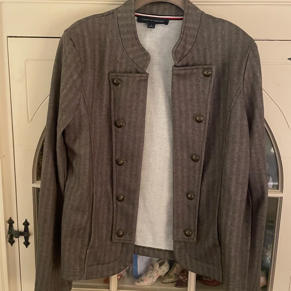 Tommy Hilfiger Green Military Field Jacket NWOT